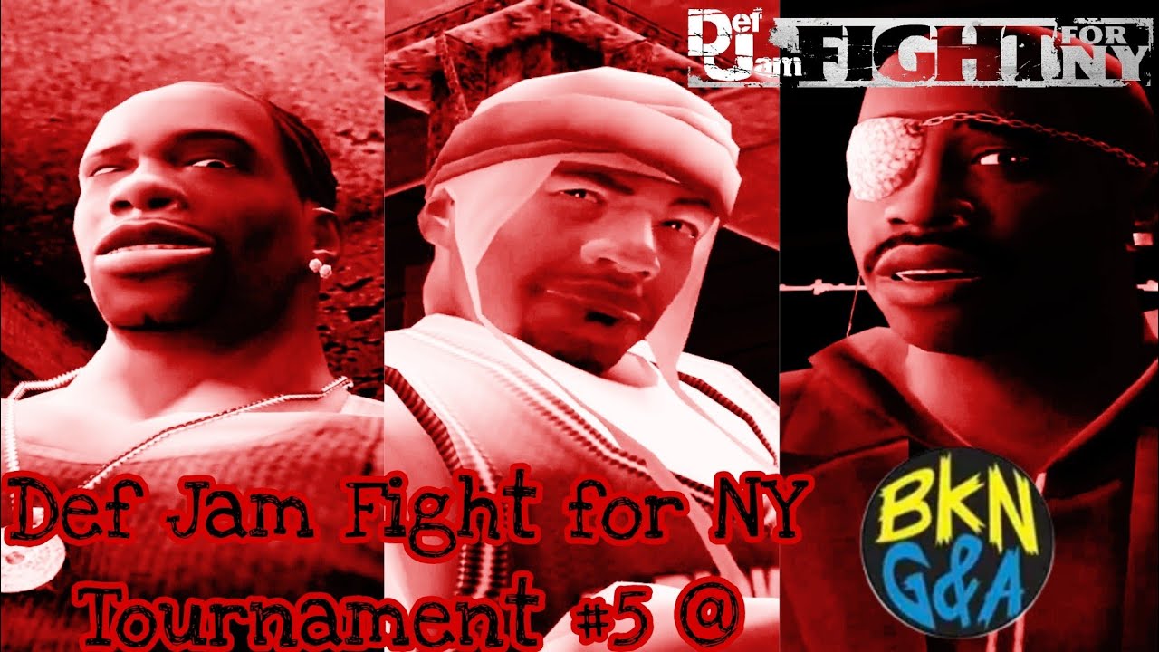 Def Jam Fight for NY Tournament #5 at @Brooklyn Video Games