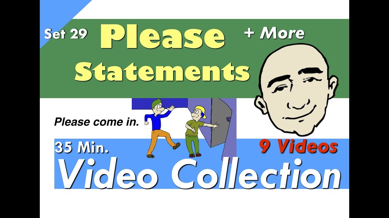 Please Statements + More - Video Collection | 29 | English for Communication - ESL