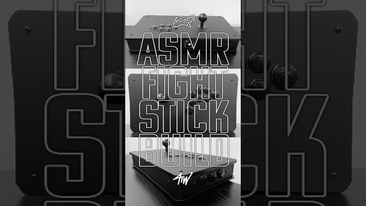 The art of fightstick building &mdash; ASMR arcade stick assembly. 🛠️🕹️🔊
