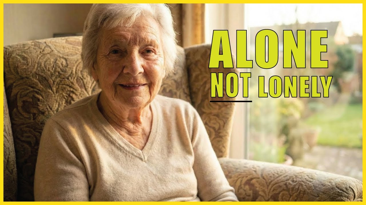91-Year-Old Woman Explains Why Being Alone Isn’t the Same as Being Lonely