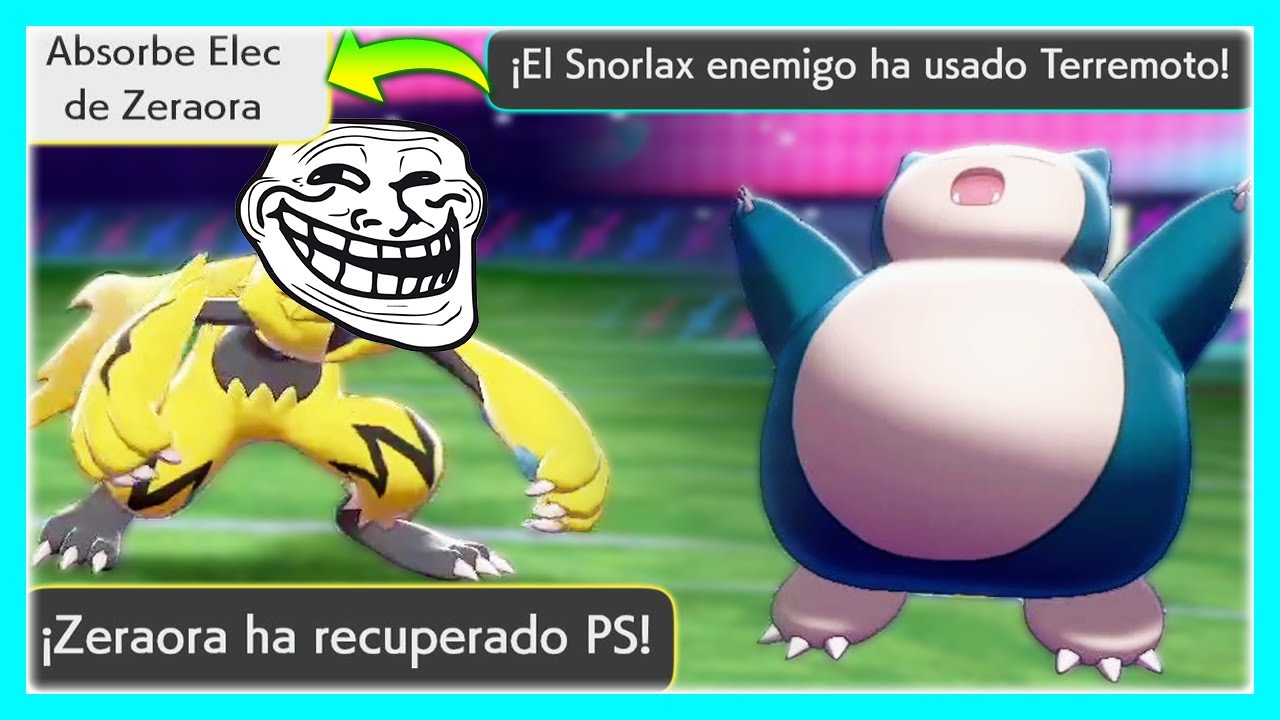 CONVIRTIENDO TODOS los MOVIMIENTOS en TIPO ELÉCTRICO! ESTRATEGIA POKÉMON TROLL en POKÉMON ESPADA