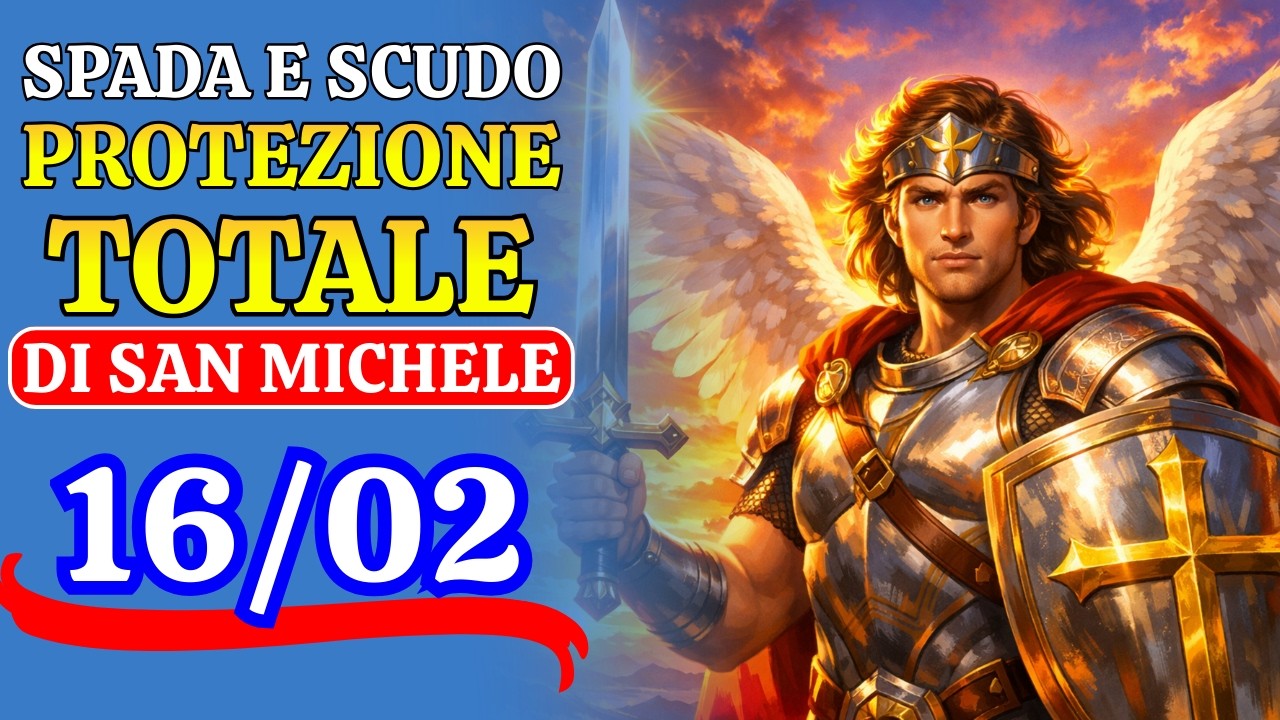 San Michele Arcangelo : La SPADA che taglia e lo SCUDO che protegge !