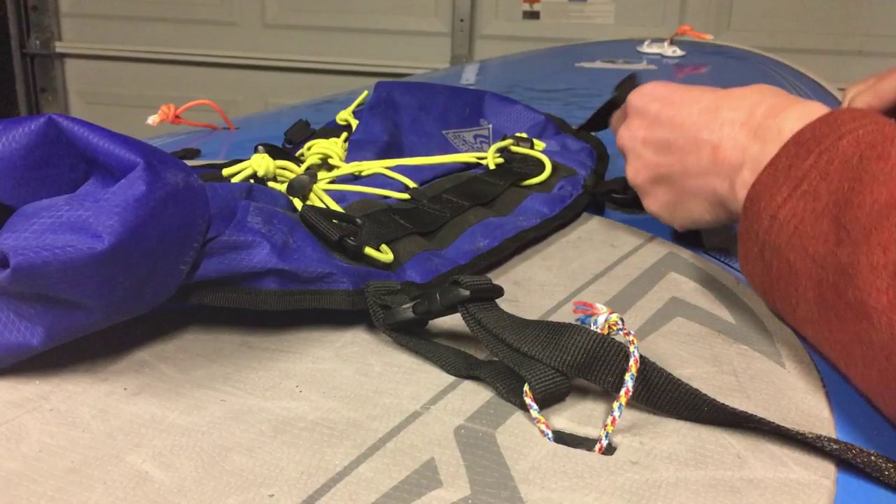Paddle Board Tips - How to Attach a Deck Bag to your SUP