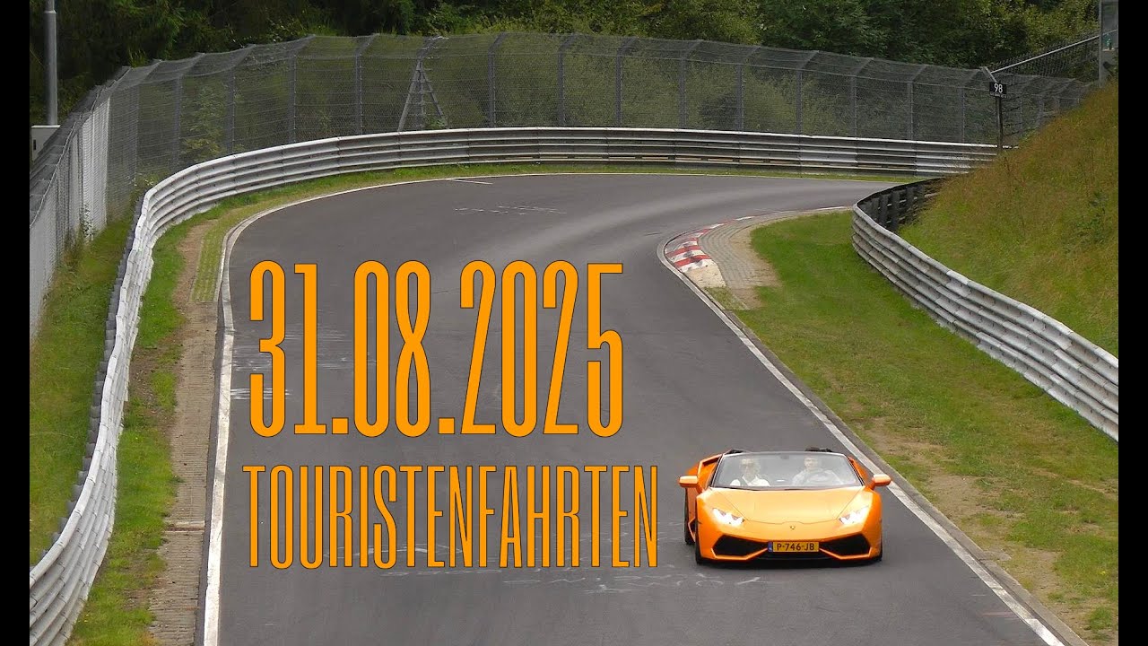 Touristenfahrten Fuchsrohre 31.08.2025 Nurburgring Nordschleife