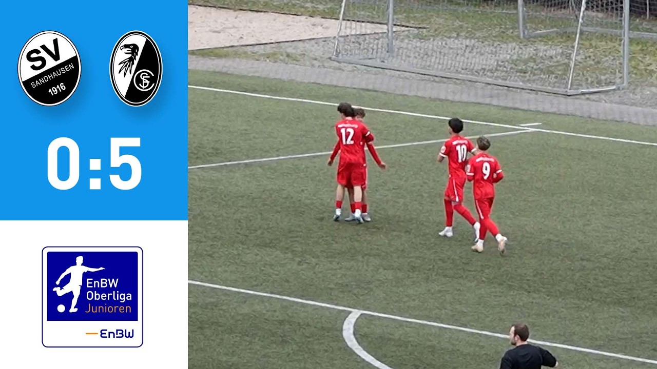 EnBW-Oberliga - B-Junioren: SV Sandhausen II - SC Freiburg II 2025/26