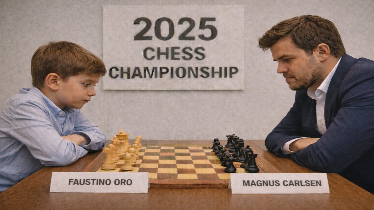 Faustino Oro vs Magnus Carlsen // Titled Tuesday. January 11, 2026