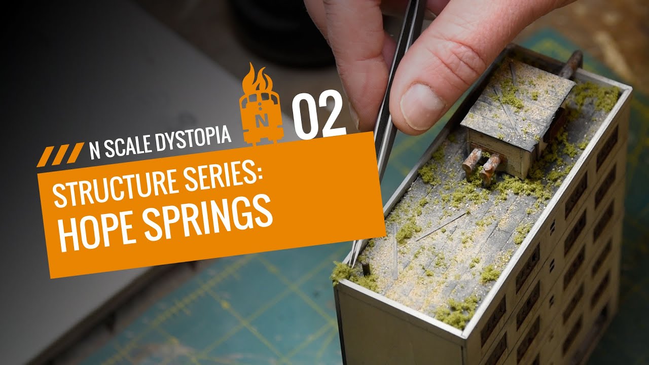 Structure Series 02: Detailing an N Scale Variety Store / Apartment using an Outland Models Office