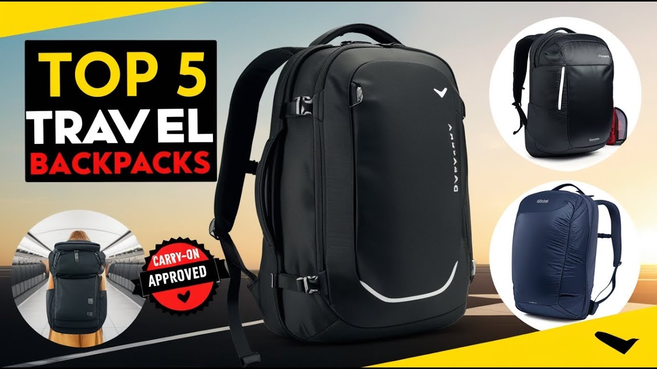 Top 5 Best Travel Backpacks 2026 ✈️ Carry-On & TSA Approved