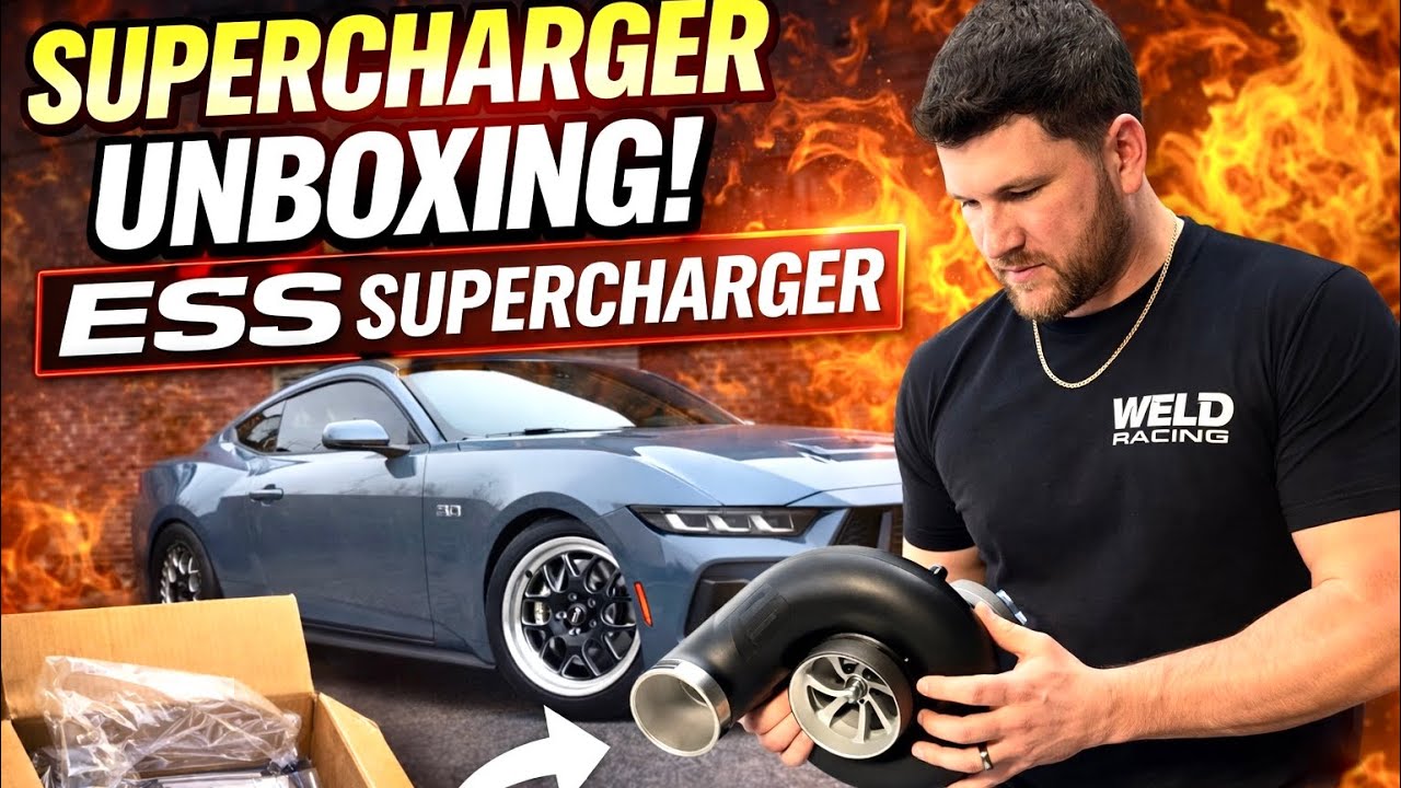 Комплект ESS для Mustang GT S650 прибыл! Все детали изготовлены из цельного алюминия.