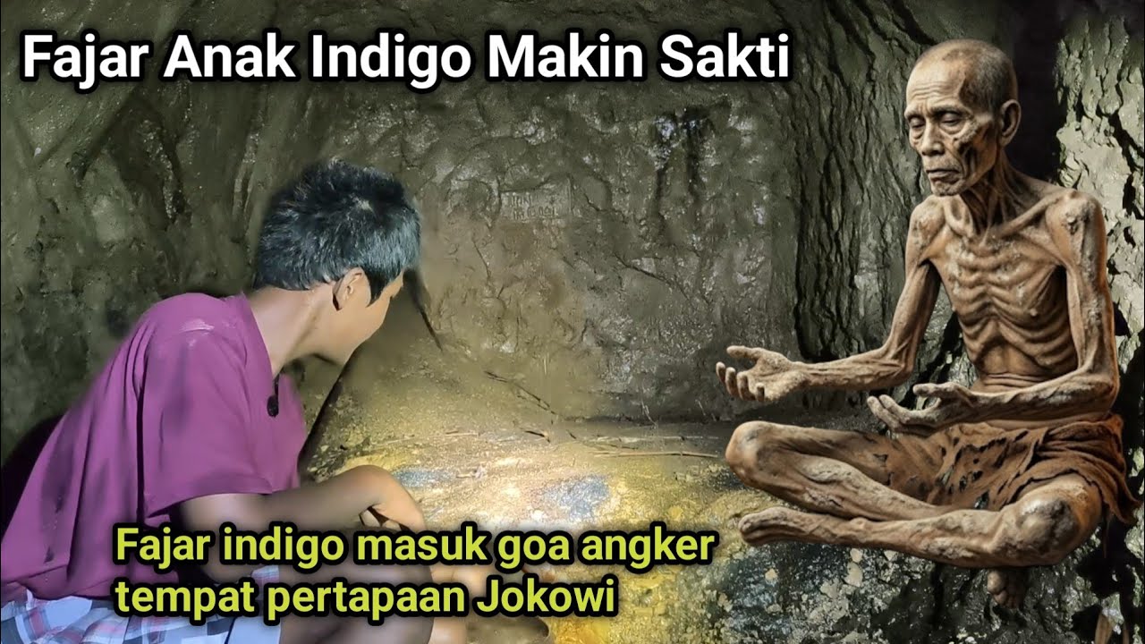 Viral !! Fajar indigo masuk goa angker tempat pertapaan para pejabat