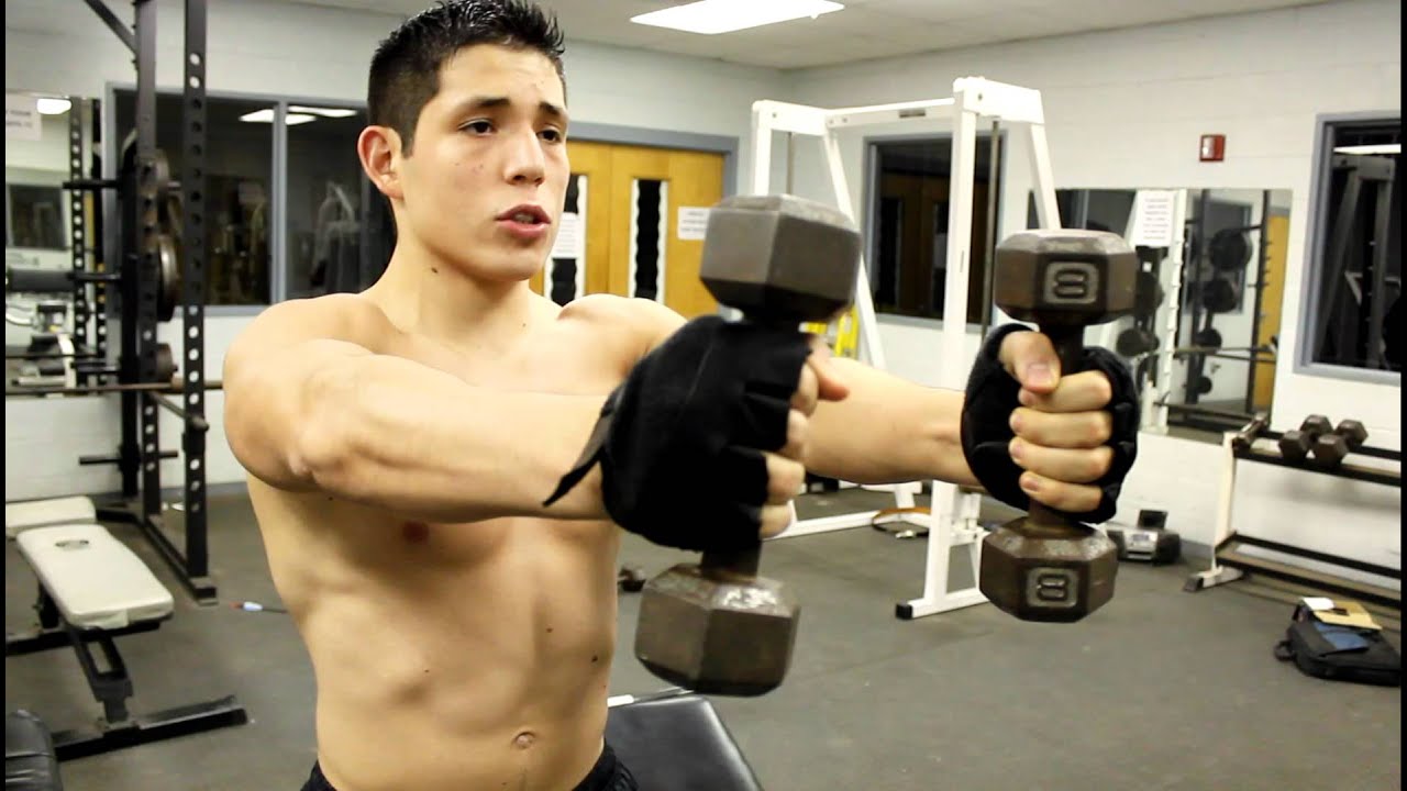 How To: Standing Dumbbell Deltoid fly