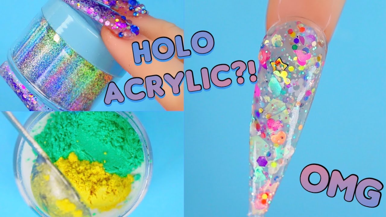 Making Custom Acrylic Powders + New Method Seen On Tik Tok