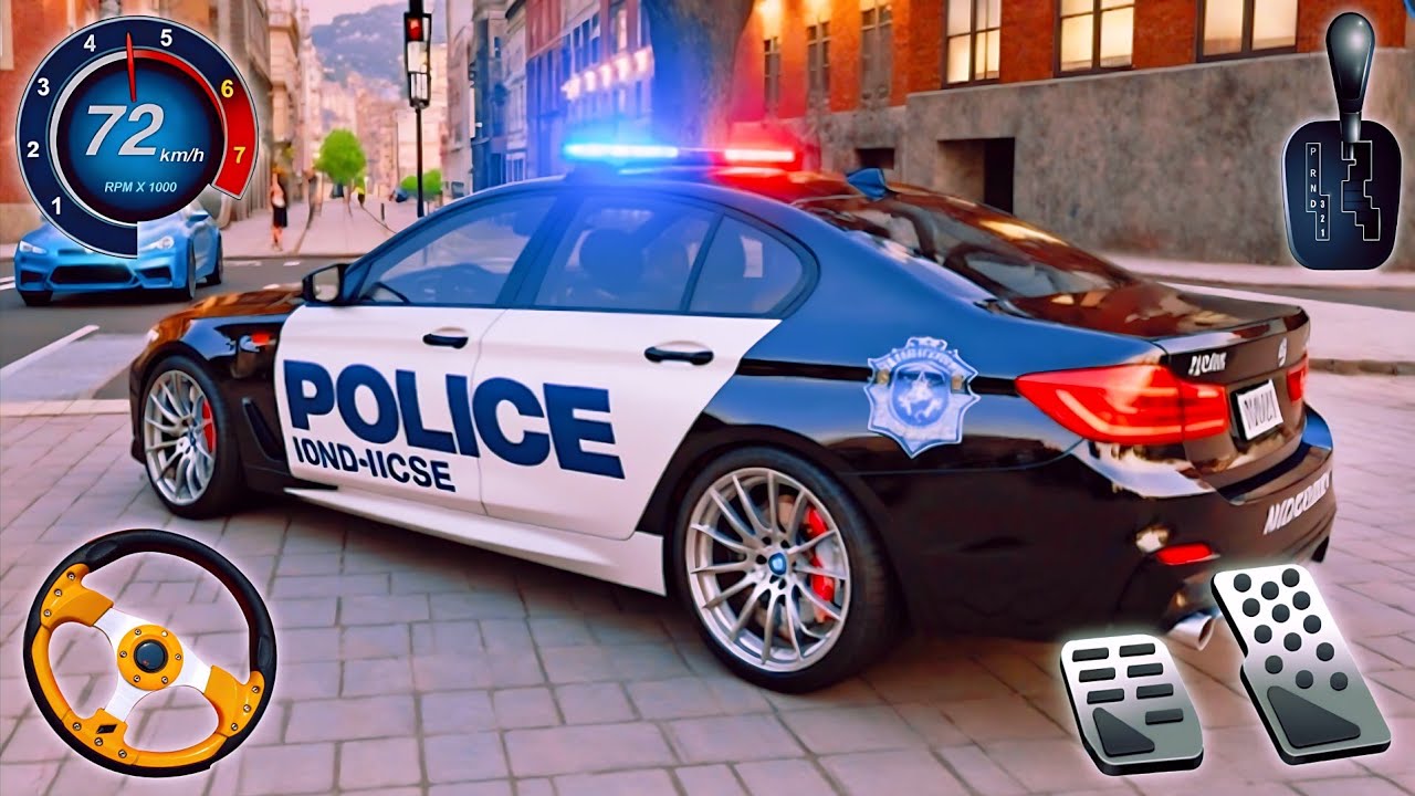 Real Police Car Chase Simulator 3D - Extreme Cop Driving Missions - Android GamePlay