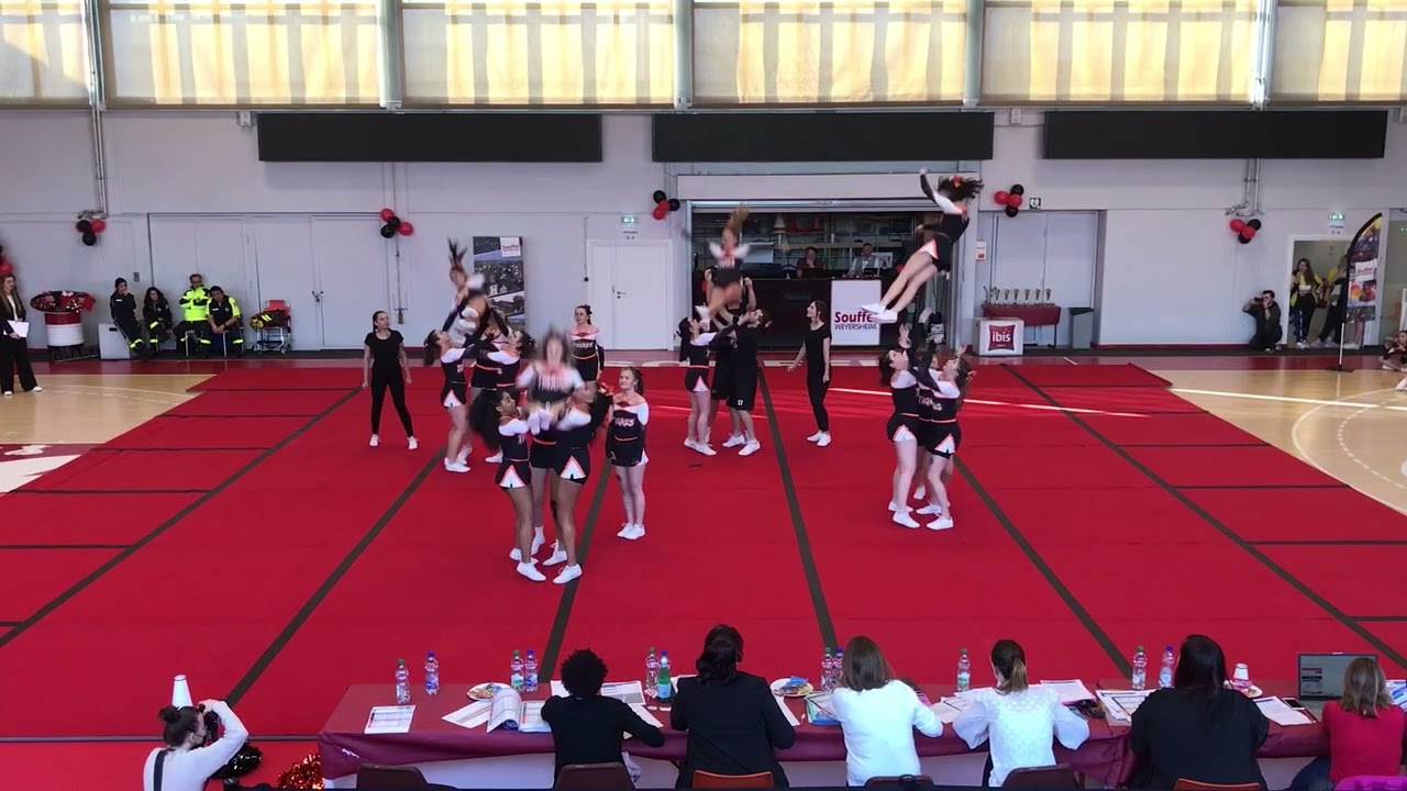 Qualifications Championnat FR - Tigres Nancy Cheerleading - Seniors Médian
