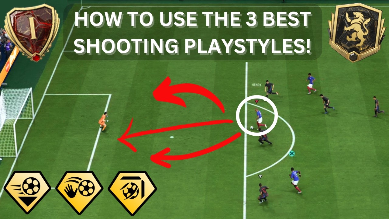 HOW TO USE THE 3 BEST SHOOTING PLAYSTYLES! FC25 FINISHING TUTORIAL!