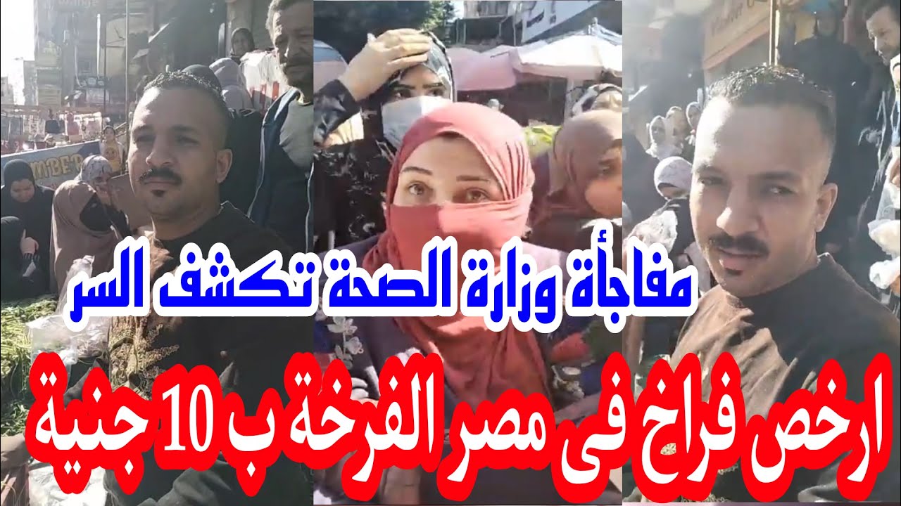 مفاجأة وزارة الصحه تكشف السرالغامض في/ ارخص فراخ في مصر الفرخة ب 10 جنيه عند أبو أنس في شبرا الخيمه