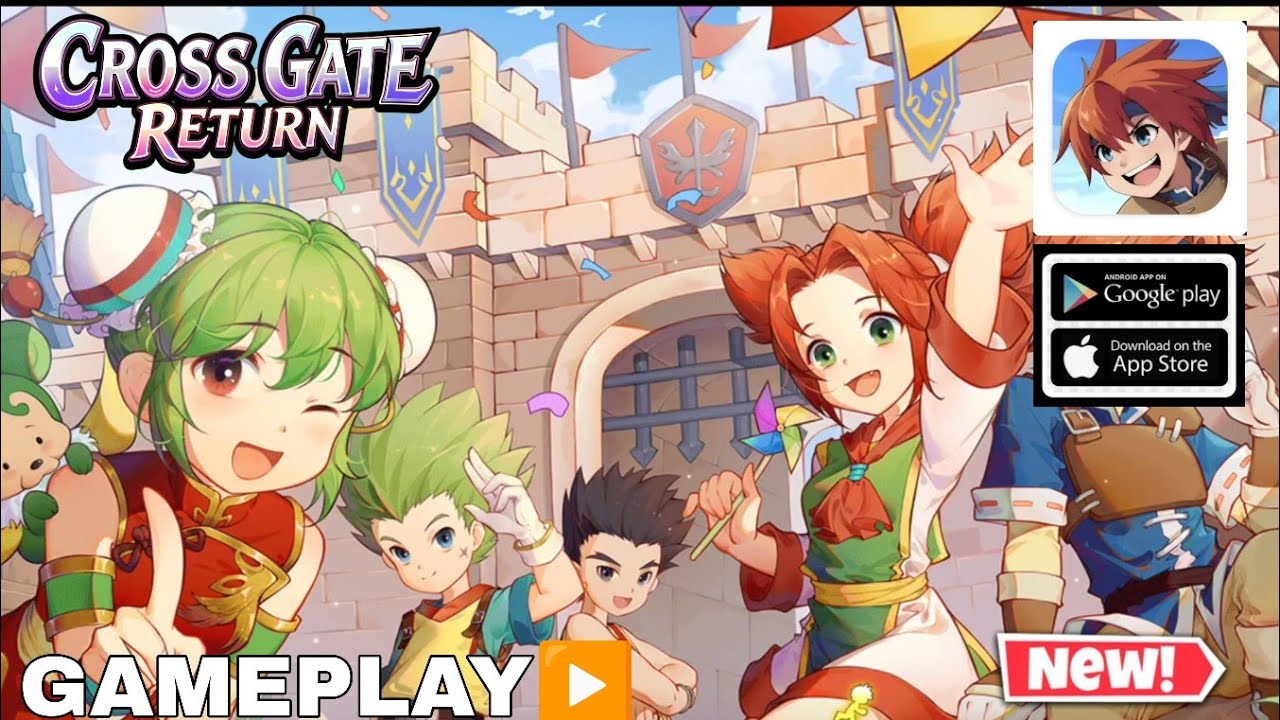 CROSS GATE RETURN GAMEPLAY NEW RPG GAME FOR ANDROID/iOS 2026