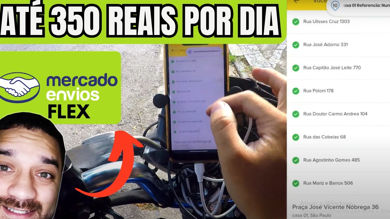 COMO SER ENTREGADOR DO MERCADO ENVIO FLEX 2023 ATUALIZADO