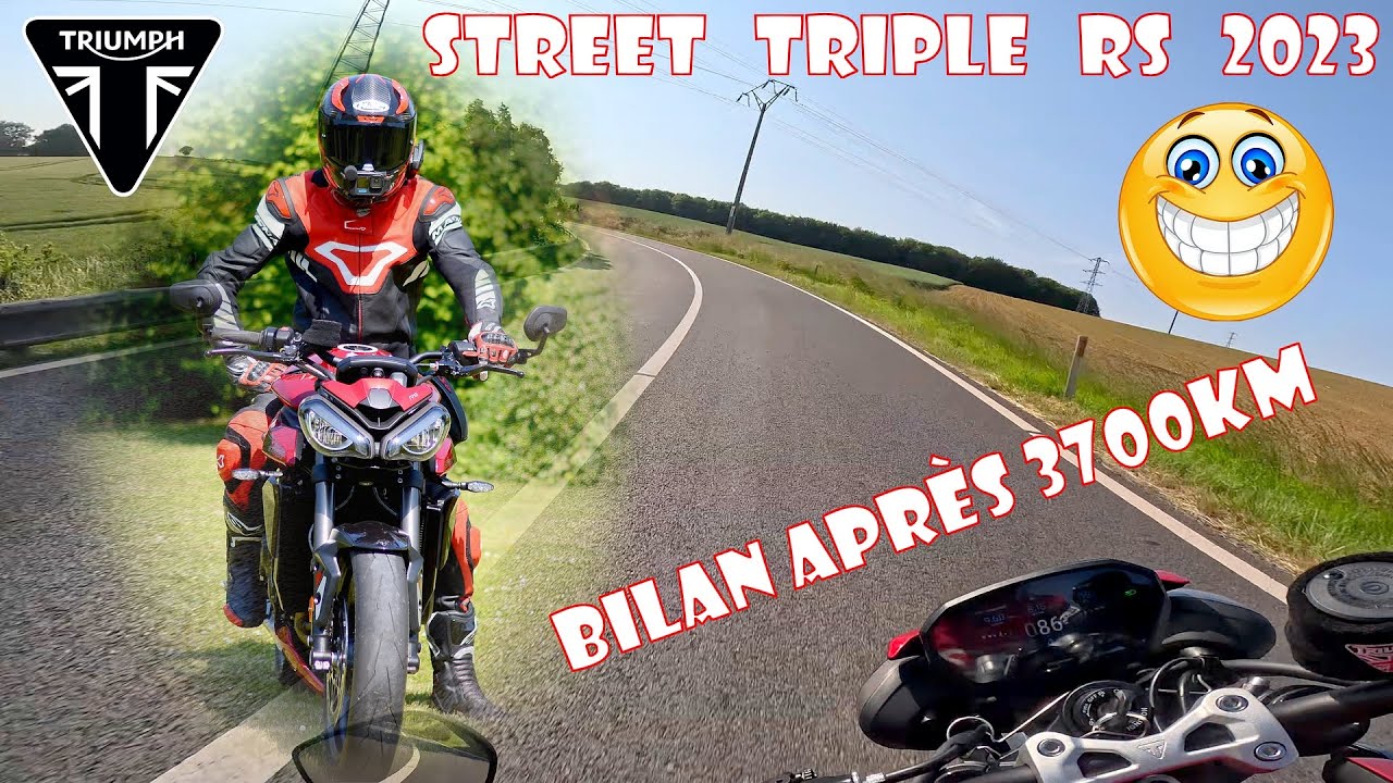 Street Triple RS 2023 - Bilan après 3700KM