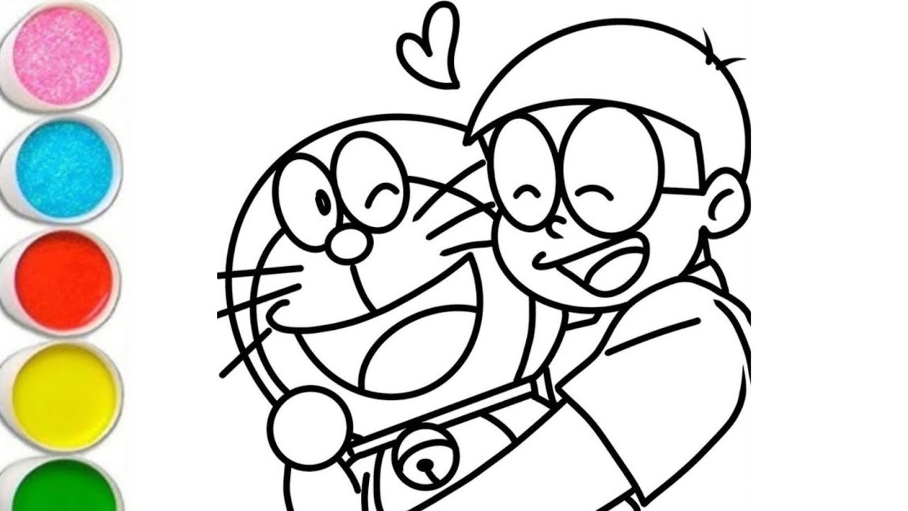 How to draw Nobita from Doraemon drawing|how to draw Nobita from Doraemon step by step in simple way