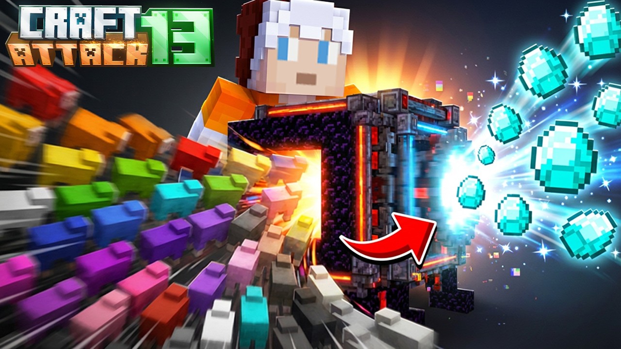 So VERWANDELST du SCHAFE in DIAMANTEN! - Craft Attack 13