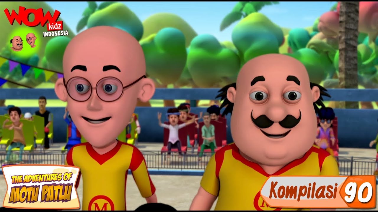Kompilasi - 90 | Motu Patlu dalam Bahasa - Animasi 3D Kartun | WowKidz Indonesia