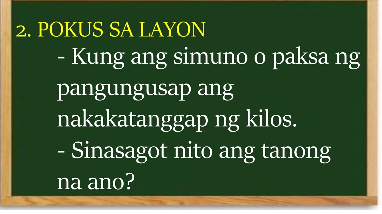POKUS NG PANDIWA|2. POKUS SA LAYON|by Craftcher