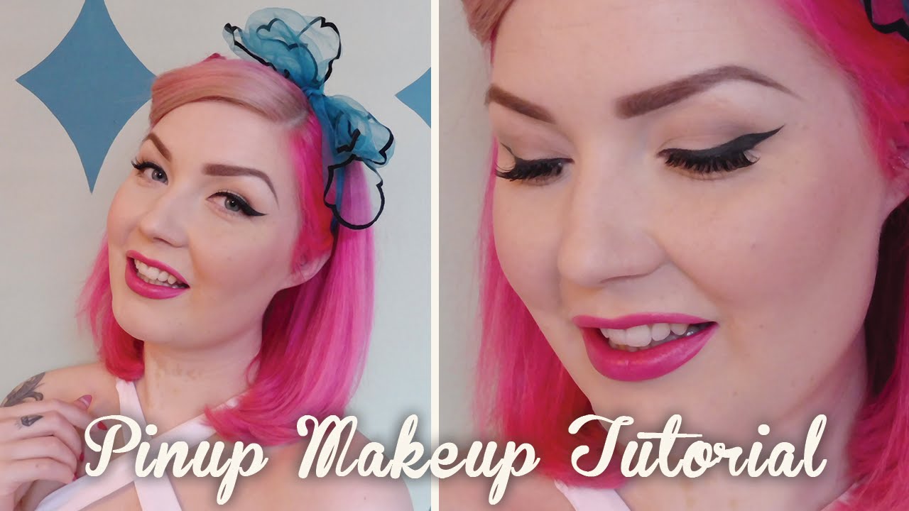 Full Vintage / Modern Pinup Makeup Tutorial | Diablo Rose