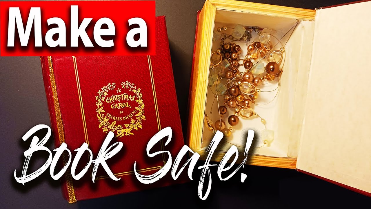 📚📕📙📖📘📗 MAKING A BOOK SAFE HACIENDO UN LIBRO CON ESCONDITE!📚📕📙📖📘📗Hide valuables in plane sight!