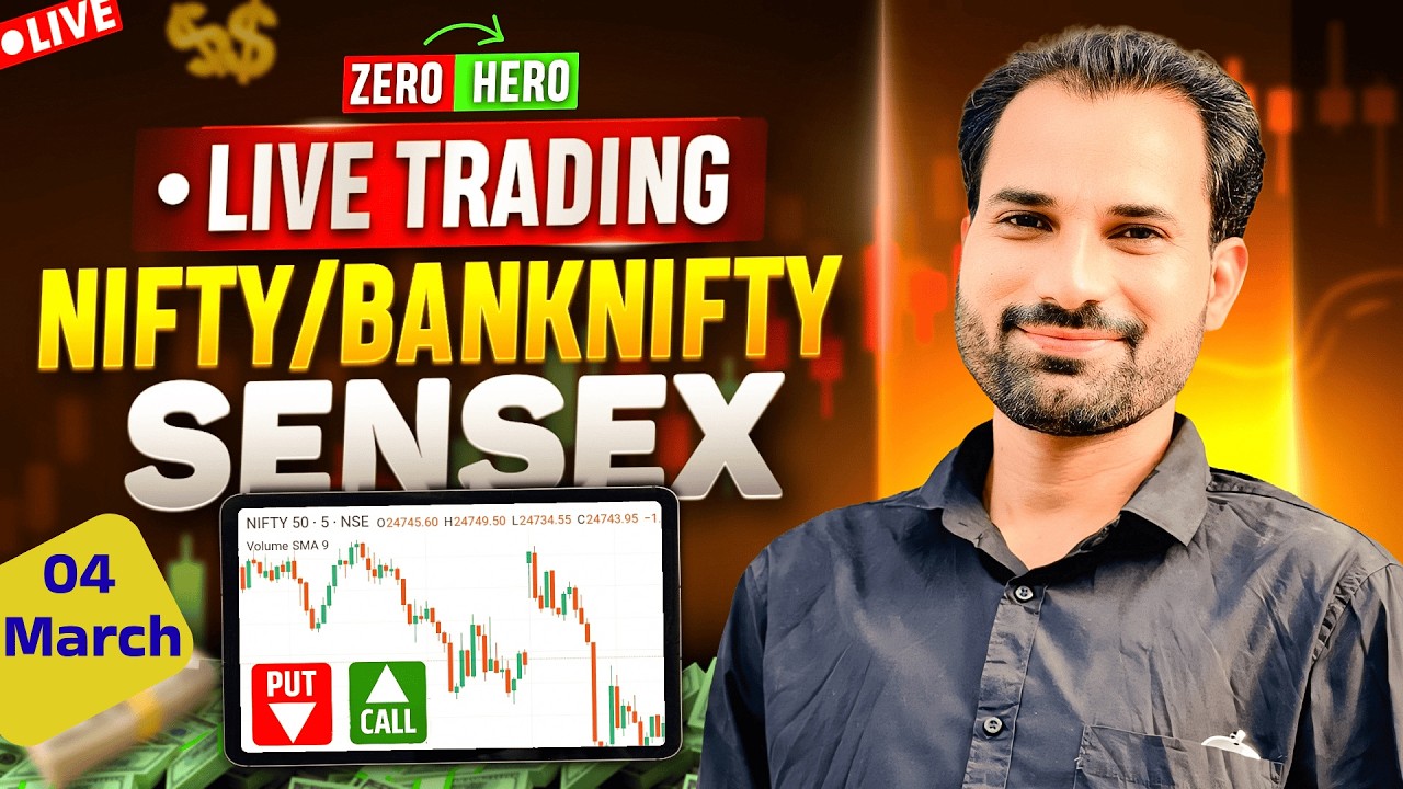 Live Nifty And Banknifty | Live Nifty | Today Market Live | Krishna bull Trading live