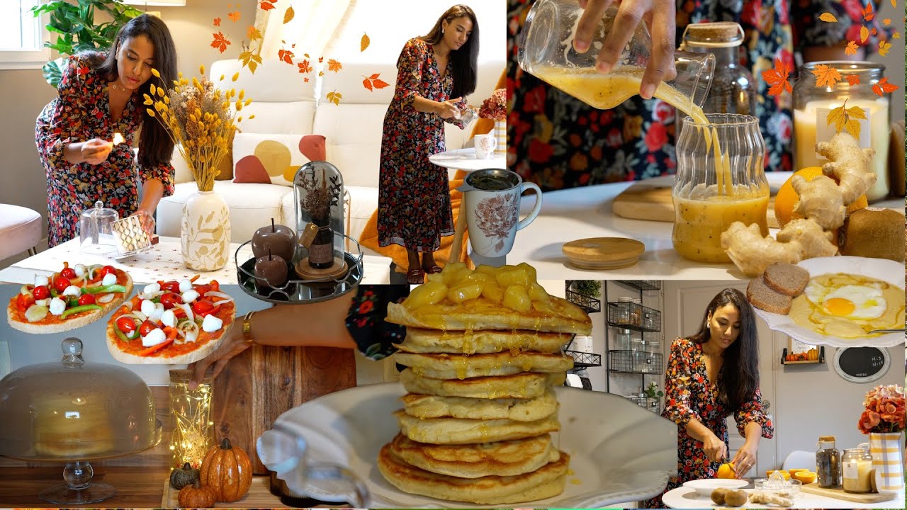 🤔 وداعا للتخمام 🥹🔝 كيف تكسبي زوجك?💪 لقيتلك الحل للوصفات سريعة   *HEALTHY* FALL What I Eat In A Day⬆️