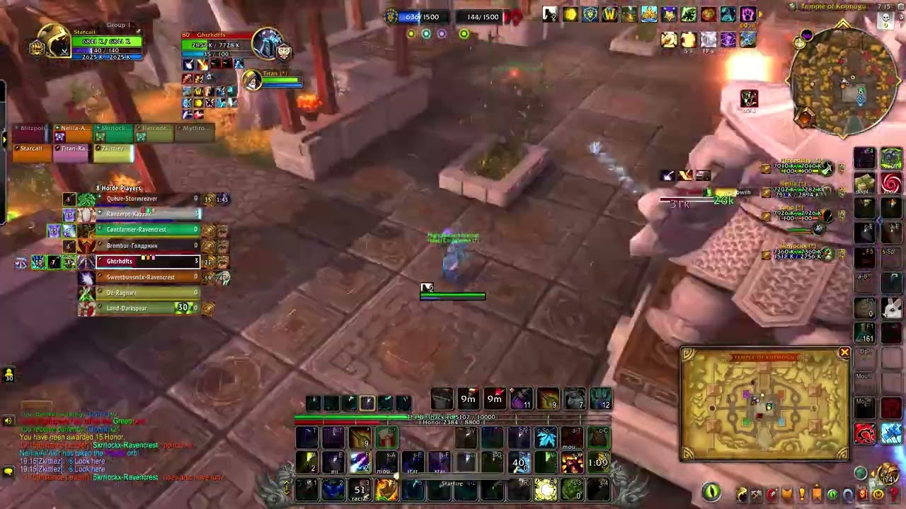 2500 CR Kotmogu BG Blitz - 11.0.5 Balance Druid PvP - WoW War Within