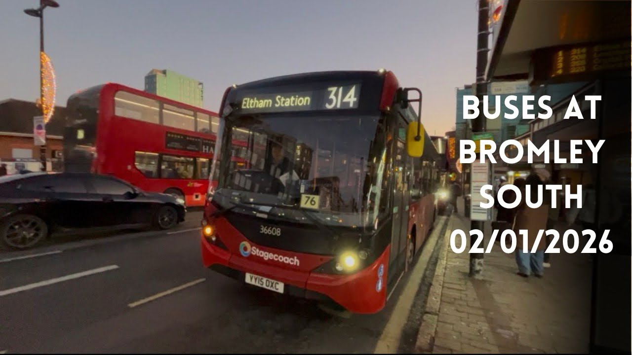 Buses at Bromley South (02/01/2026) 
