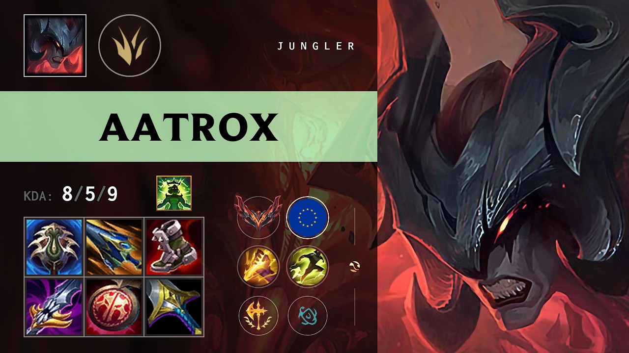 Aatrox Jungle vs Jarvan IV - EUW Grandmaster Patch 26.11