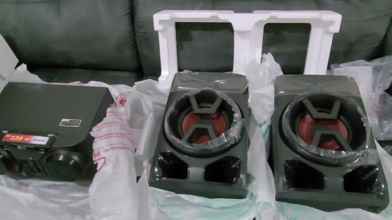 Unboxing Mini System LG modelo CK43