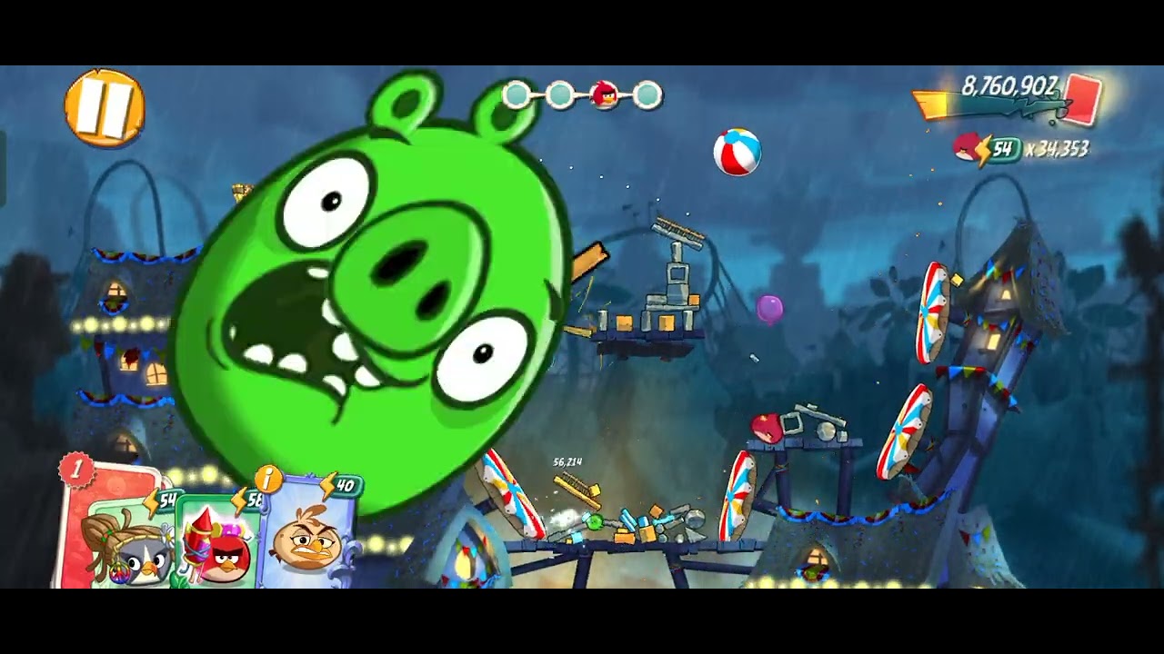 Level 280- Angry Birds 2 | Hamlet Starling