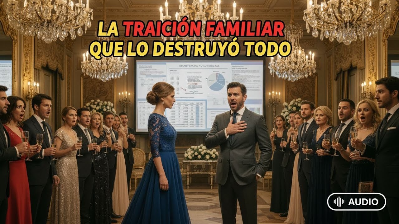 En La Noche De La Fiesta De Compromiso, Bajo Los Brillos Cegadores De Los Candelabros Del Gran...