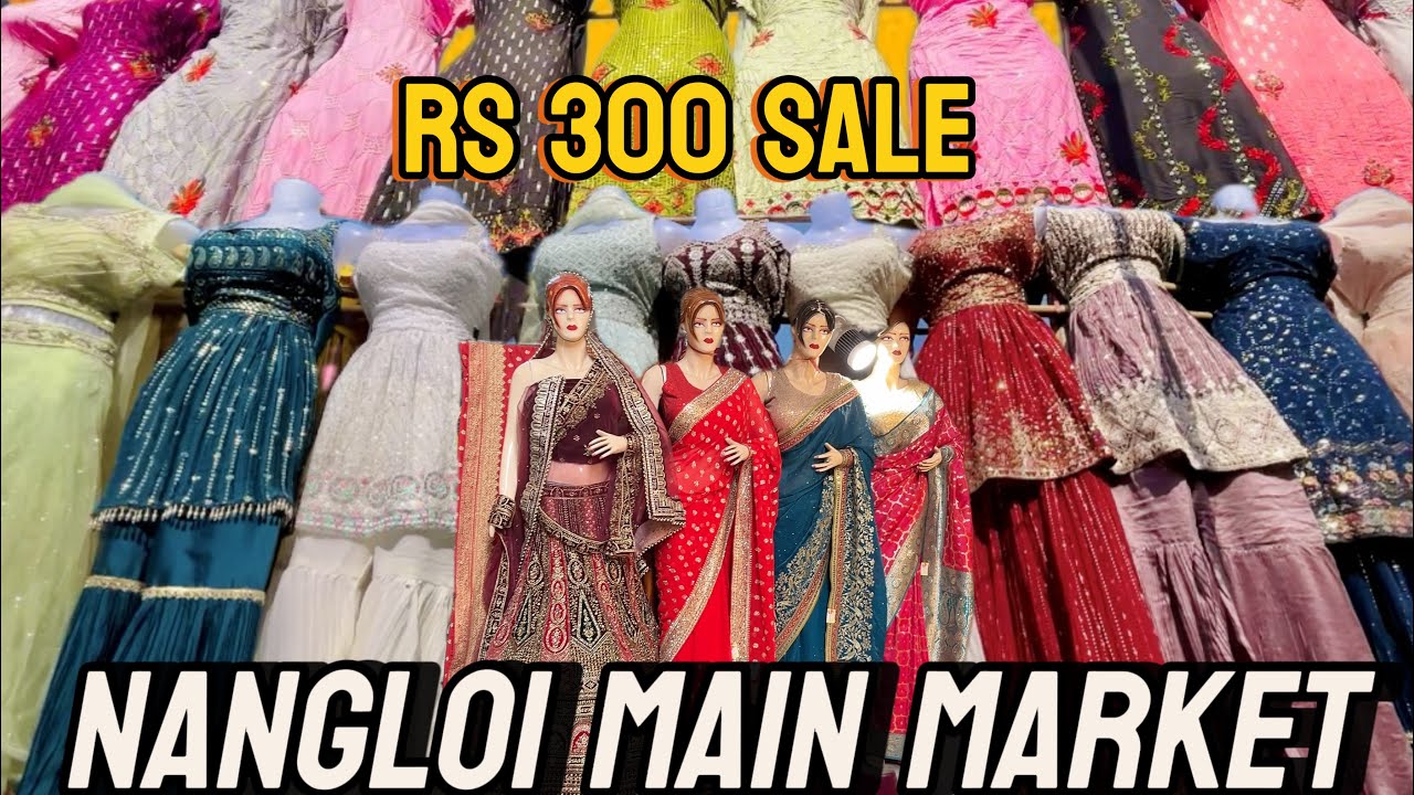 NANGLOI MAIN MARKET  / Delhi की सबसे सस्ती  Market New Delhi #market #nangloi #trending #sadar