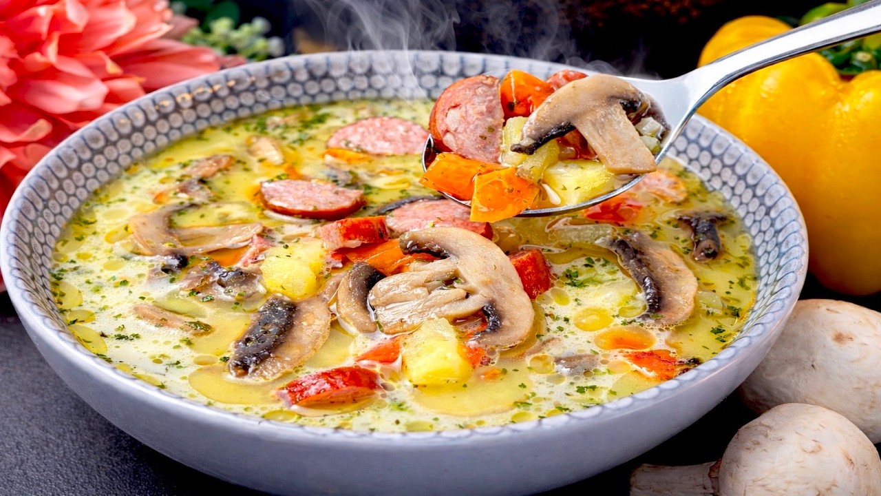 Этот СУП— как бальзам после долгого дня 🍲