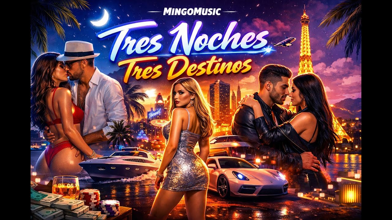Tres Noches, Tres Destinos – Reggaeton de Verano y Tentación 🔥🌙 | MingoMusic