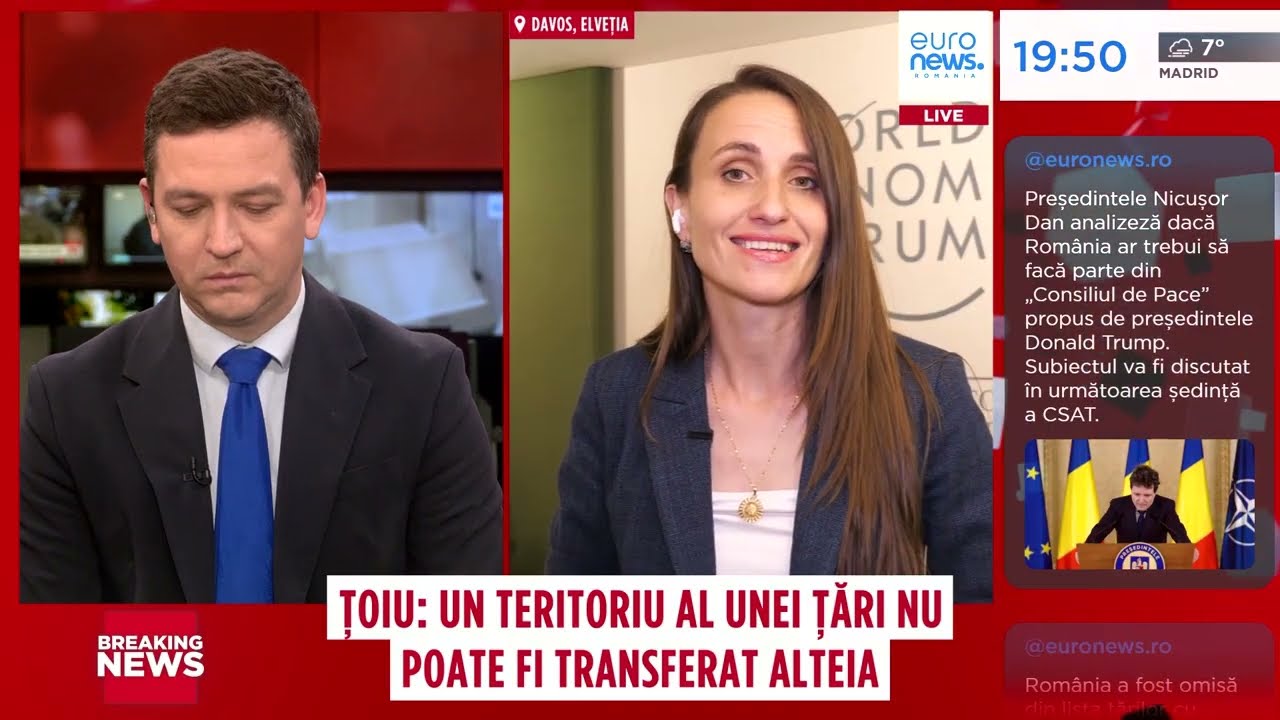Oana Țoiu: Pretenția SUA de a avea drept de proprietate asupra Groenlandei este nejustificată