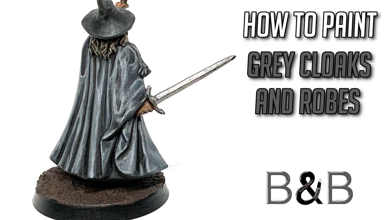 How to Paint Grey Cloaks and Robes