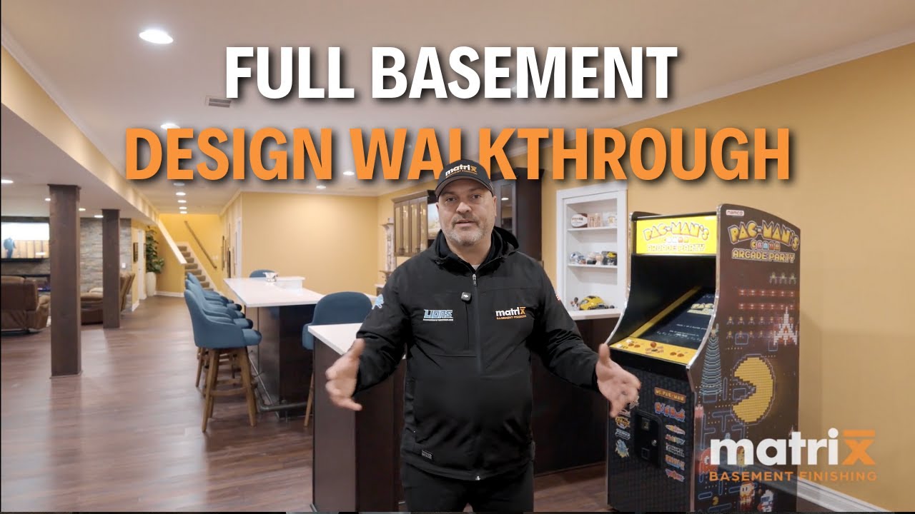 Полный обзор дизайна подвала | За кулисами процесса создания идеальной мужской берлоги