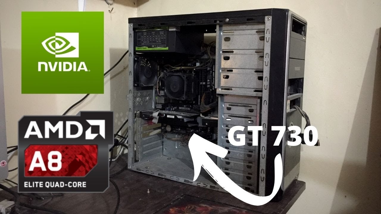 AMD A8 7650k with budget graphics card GT 730 running GTA V