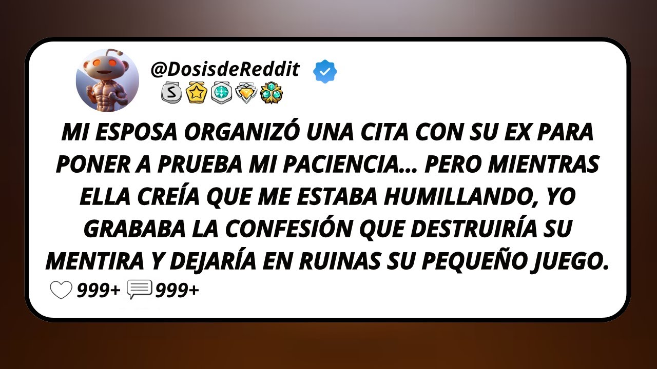 Mi Esposa Organizó Una Cita Con Su Ex Para Poner A Prueba Mi Paciencia… Pero Mientras Ella Creía...