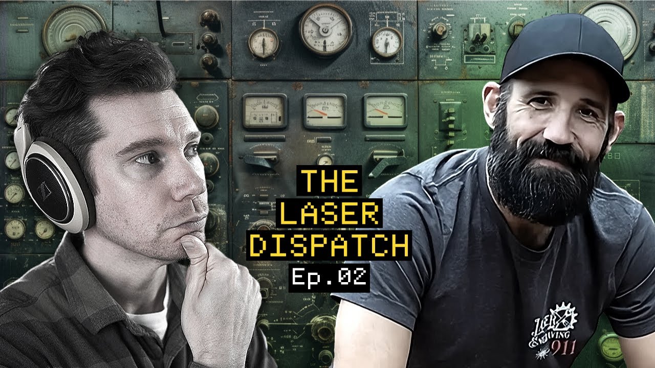 Laser engraving for MOVIES with Michael from Laser Engraving 911 (TLD - Episode 2)