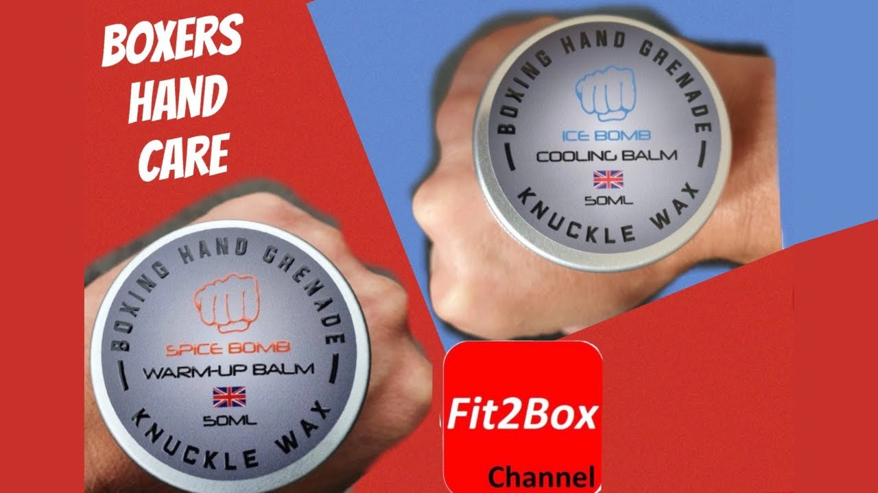 Boxing Hand Care Balm From BOXING HAND GRENADE