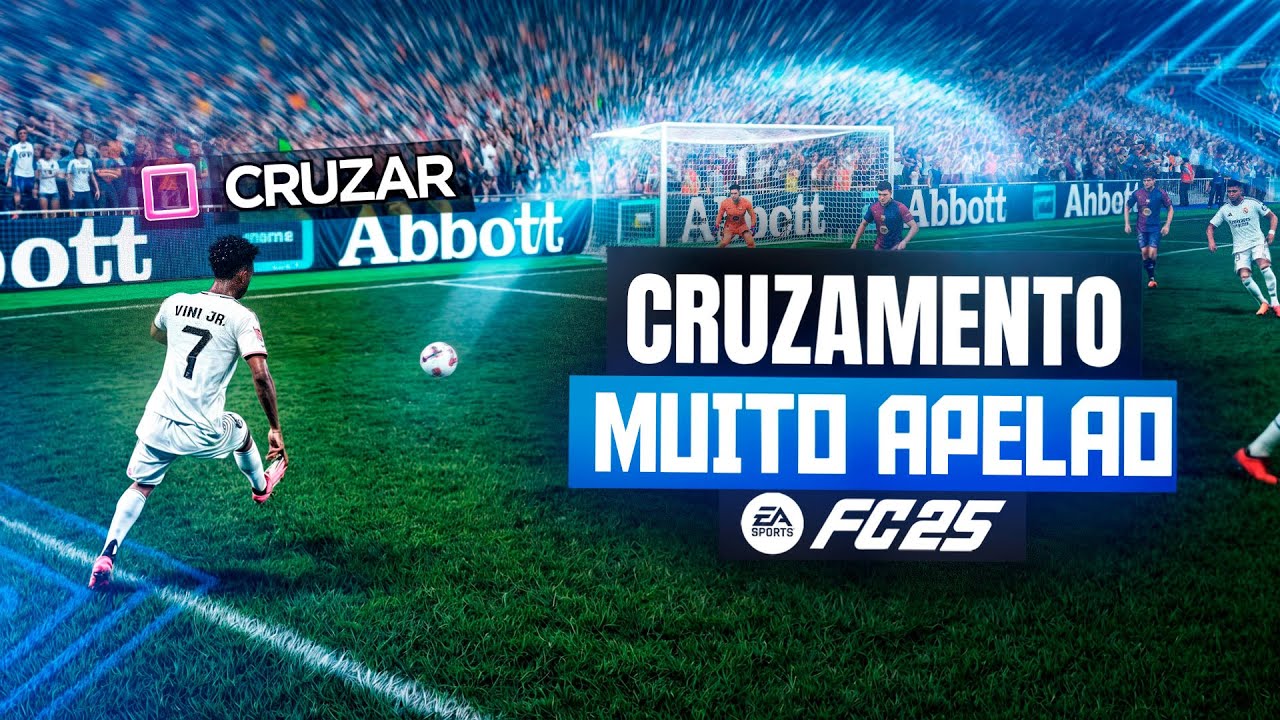 O CRUZAMENTO MAIS APELÃO DO EA FC 25 - TUTORIAL DE CRUZAMENTOS!!!