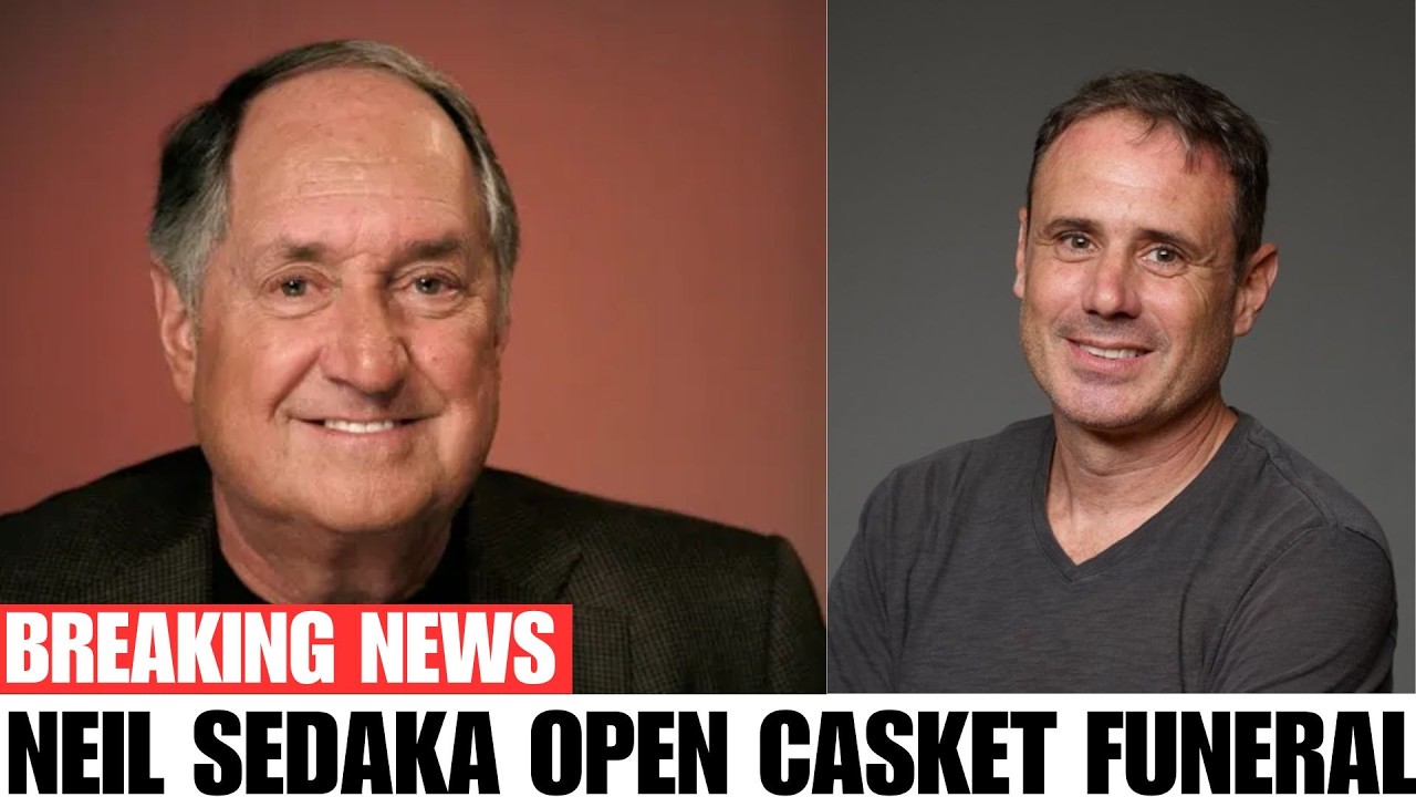 LAST GOODBYE| Neil Sedaka Open Casket Funeral &mdash; Son Marc Sedaka Breaks Down During Emotional Tribute