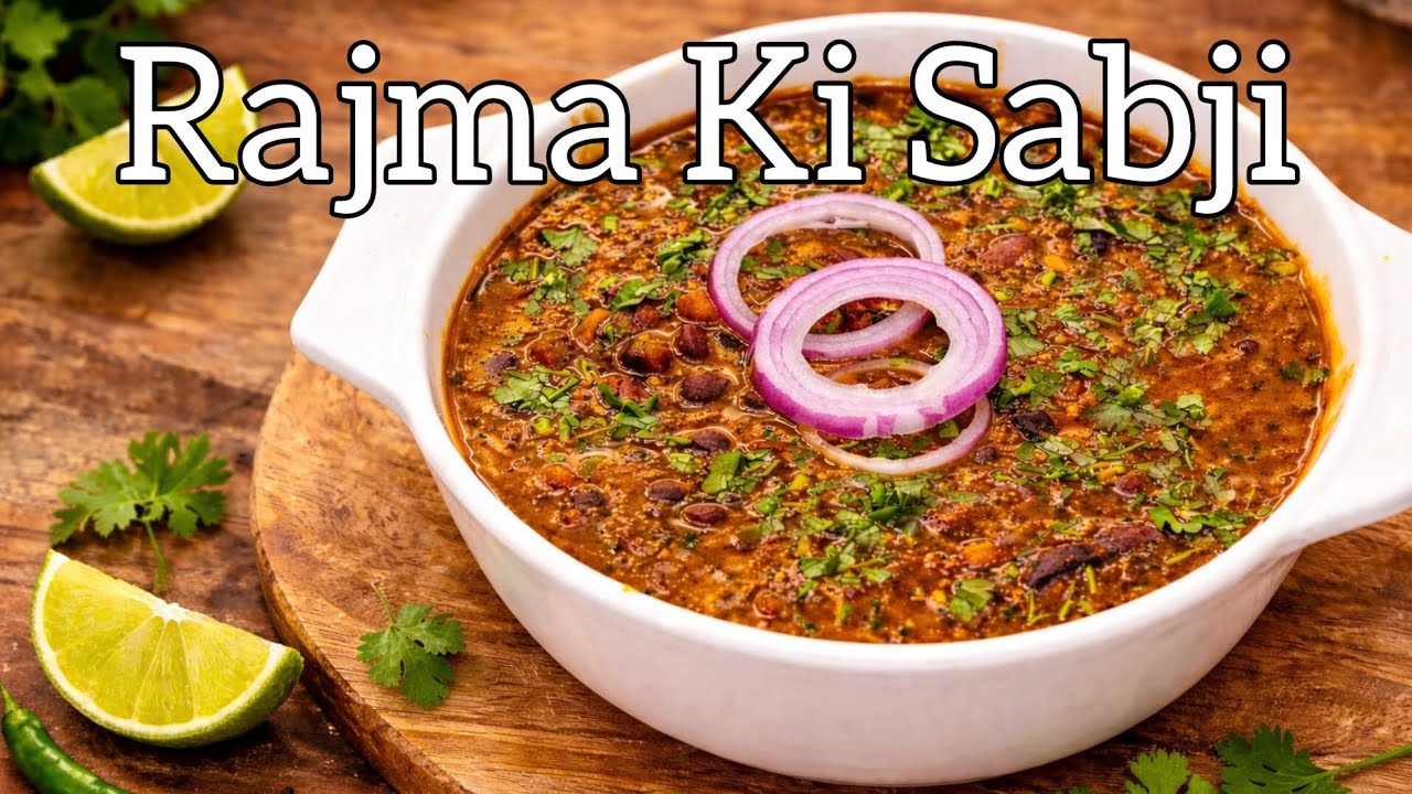 Rajma Ki Sabji | Simple & Tasty Home Style Recipe| Must TRY